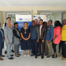 Namibia ENFP with TVET experts 