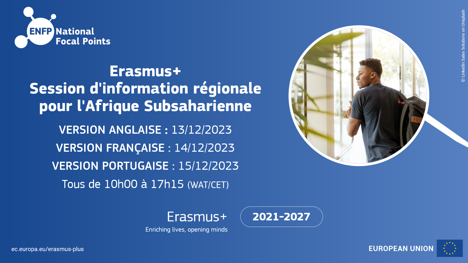 SSA - Regional Info Sessions 2023 - FR (EU)