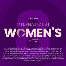 IWD 2024 Erasmus+