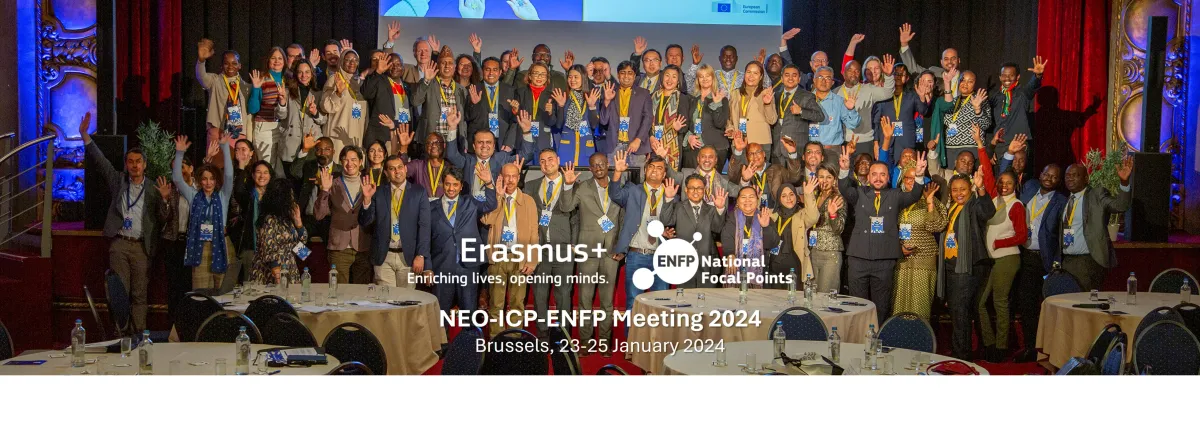 Participants and staff at the NEO-ICP-ENFP Meeting 2024